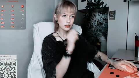 pronoun she. name Mary. age 21. online show from September 23, 12:37 am