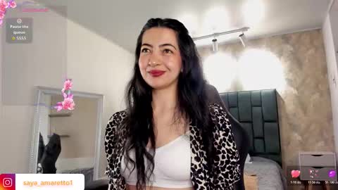 Saya Amaretto  online show from March 11, 9:40 pm