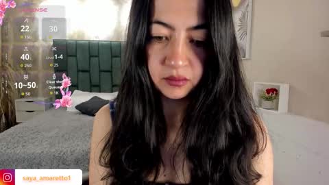 Saya Amaretto  online show from March 9, 9:30 pm