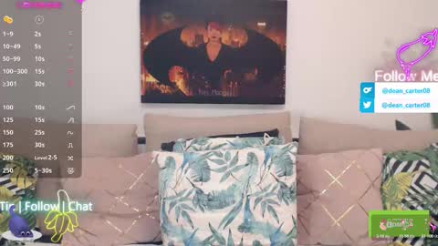 Dean Carter online show from September 14, 11:17 pm