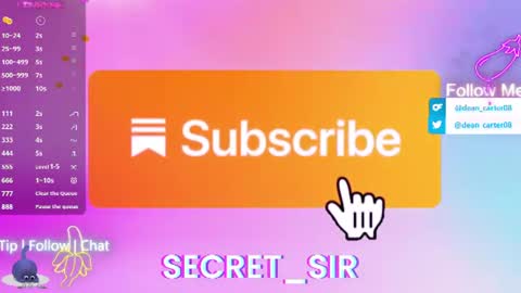 Dean Carter online show from July 20, 11:06 pm