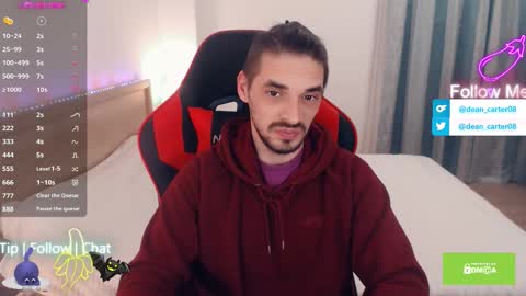 Dean Carter online show from December 22, 12:50 am