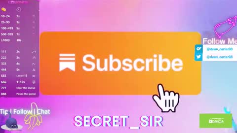 Dean Carter online show from November 3, 12:00 am