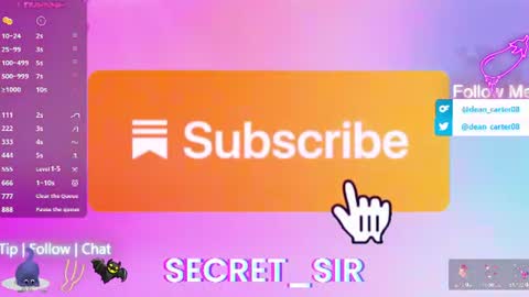 Dean Carter online show from July 28, 10:53 pm