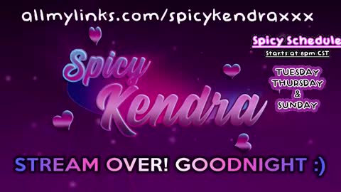 Kendra online show from March 12, 6:18 am