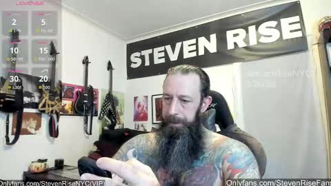 StevenRiseNYC online show from March 20, 12:54 pm