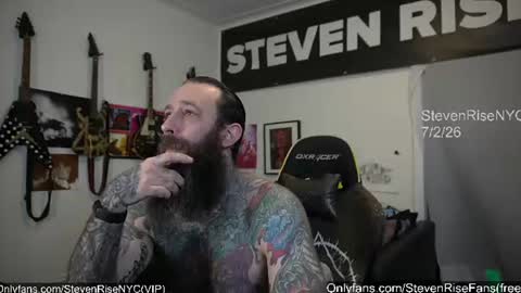 StevenRiseNYC online show from July 3, 12:48 am