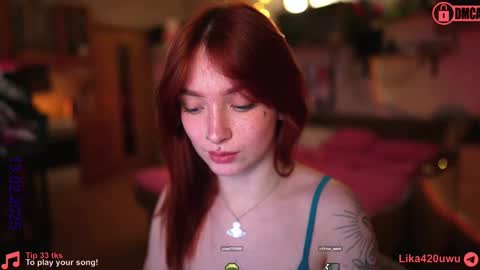 Snapshot of suk_ki chatting on February 13, 5:16 am Lika ginger Jessy blond online show from February 13, 5:16 am