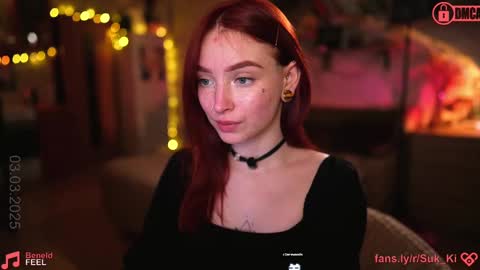Snapshot of suk_ki chatting on March 4, 2:06 am Lika ginger Jessy blond online show from March 4, 2:06 am
