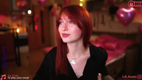 Snapshot of suk_ki chatting on February 14, 7:17 am Lika ginger Jessy blond online show from February 14, 7:17 am