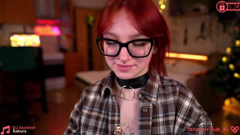 Snapshot of suk_ki chatting on January 10, 7:14 am Lika ginger Jessy blond online show from January 10, 7:14 am