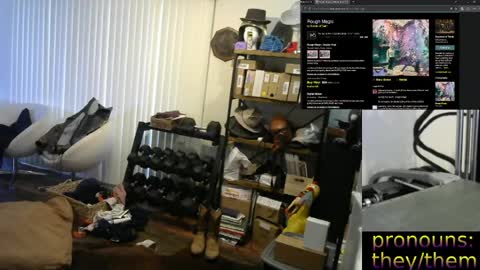 im not actually a man my pronouns are theythem online show from March 23, 6:46 pm