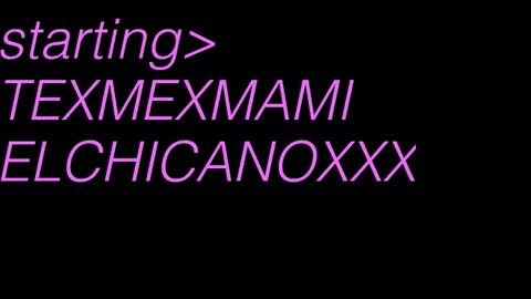 texmexmami online show from November 30, 11:28 am