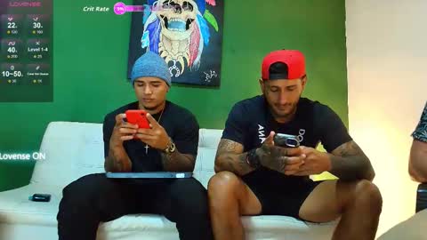 Snapshot of the_golden_boys chatting on October 17, 2:26 am SCOTT THEO KAMERON GENDERSON online show from October 17, 2:26 am