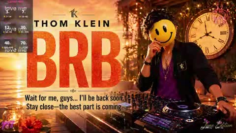 Thom Klein online show from June 22, 8:05 pm