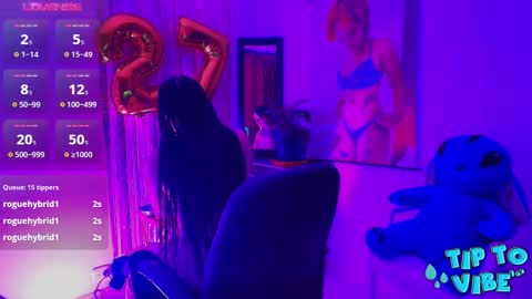 Snapshot of tinnadawson chatting on March 4, 4:17 am I AM BELLA ----------- follow my IG TINNS 69 online show from March 4, 4:17 am