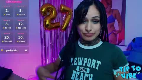 Snapshot of tinnadawson chatting on March 6, 5:46 am I AM BELLA ----------- follow my IG TINNS 69 online show from March 6, 5:46 am