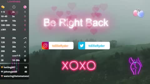 Ellie Ryder online show from February 22, 1:09 am