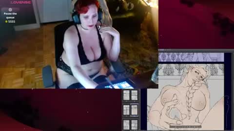 Velveteen Veil online show from August 2, 1:07 am