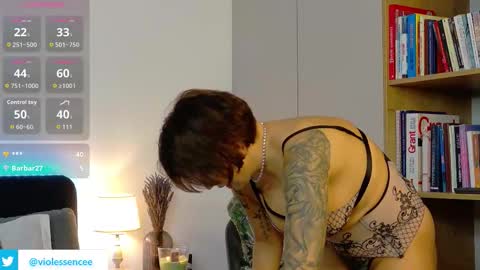 Snapshot of viofemme chatting on October 11, 4:39 am viofemme online show from October 11, 4:39 am