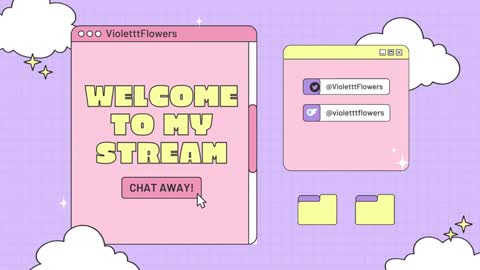 Violet Flowers online show from January 12, 3:57 am