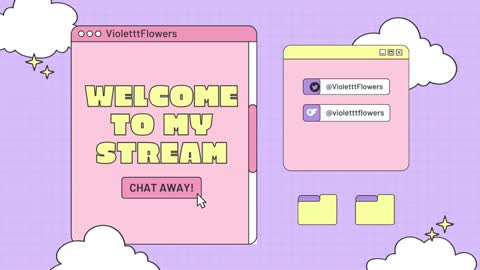 Violet Flowers online show from December 30, 9:29 pm