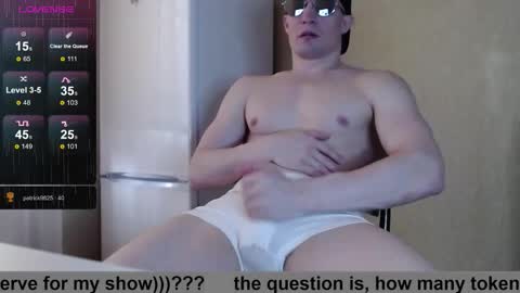 SexyMan online show from March 18, 1:50 pm