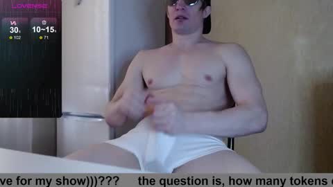 SexyMan online show from March 13, 1:47 pm