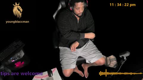 younblaccman6969 online show from January 7, 5:33 am