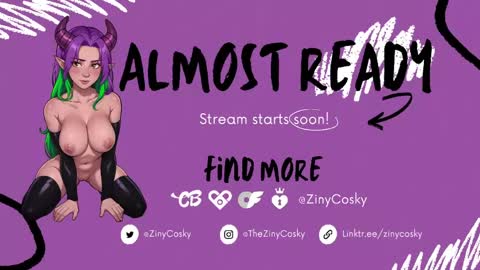 Ziny Cosky online show from May 3, 3:23 am