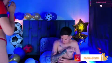 zoe_axel1 online show from July 2, 7:30 pm